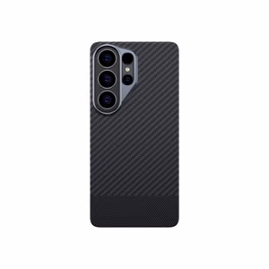 AmazingThing Titan Max Drop Proof Case Samsung S26 Ultra jaoks - must kahetooniline