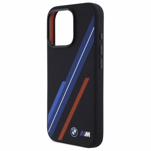 BMW Silicone Random Lines MagSafe Ümbris jaoks iPhone 16 Pro Max - must