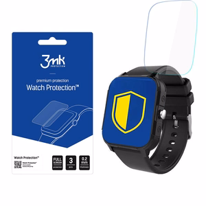Smartwatch Ekraanikaitse Glass 3mk Watch Protection FlexibleGlass jaoks Forever Igo 2 JW150