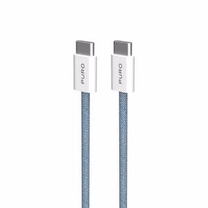 Puro Fabrik 60W USB-C - USB-C Kaabel 1.5m - sinine