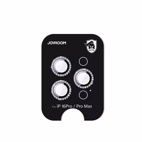 Joyroom JR-MSJ0307 Glass Ekraanikaitse jaoks iPhone 16 Pro/16 Pro Max Lenses - must