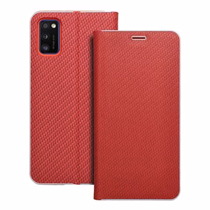 LUNA Book Carbon jaoks SAMSUNG A41 punane