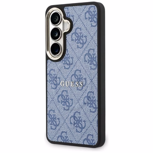 Guess ümbris 4G Embossed Ring MagSafe Samsung Galaxy S26 jaoks sinine