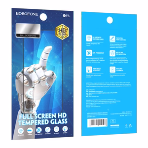 Borofone Tempered glass BF6 Diamond Armor Full Screen HD jaoks Iphone 16e/14/13/13 Pro - 10 pieces