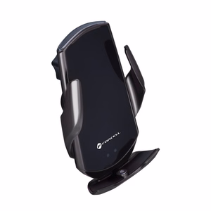 Juhtmevaba car phone hoidja automatic Forcell F-Grip HS1 Qi 15W windshield / air vent must