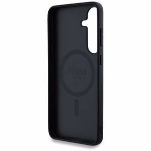 GUESS ümbris jaoks SAMSUNG S25 GUHMS25SG4GFRK (Magnetic PU 4G Ring Classic Logo) must