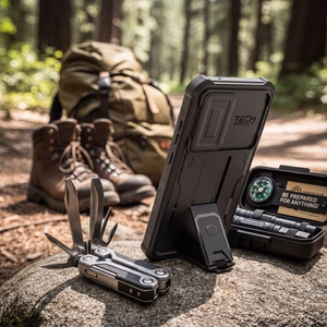 Tech-Protect Kevlar Cam+ ümbriste komplekt, 2 tk, Samsung Galaxy A27 jaoks, must