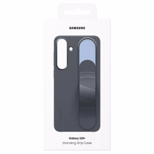 Samsung Standing Grip Case ümbris, sobib mudelile Samsung Galaxy S25, must