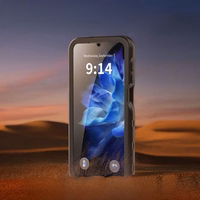 Waterproof case SHELLBOX A16 jaoks SAMSUNG A16 must