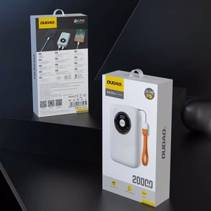 Akupank Dudao K21Pro Mini valge 20000mAh 22.5W (PD / QC3.0)