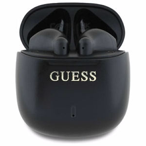 Guess Printed Classic Logo Bluetooth juhtmevabad kõrvaklapid, mustad