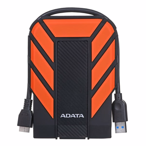 ADATA HD710 Pro external hard drive 1000 GB must, punane
