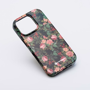 Ümbris jaoks iPhone 15 Forcell F-Protect Mirage compatible with Magsafe Military Drop-Test rose drama