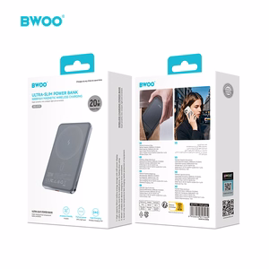 BWOO Ultra Slim Akupank 5000mAh with magnetic charging P79 hall