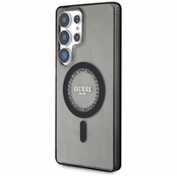Guess Rhinestones Printed Classic Logo MagSafe Samsung Galaxy S25 Ultra ümbris must