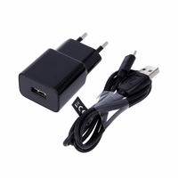 Maxlife MXTC-01 laadija 1x USB 1A must + microUSB kaabel