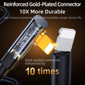 Angle Kaabel to USB-A / Lightning / 1.2m Joyroom S-UL012A6 (sinine)