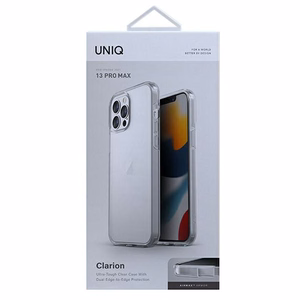 Uniq Clarion ümbris iPhone 13 Pro Max'ile - läbipaistev