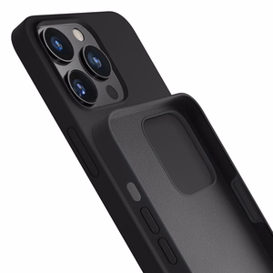 iPhone 13 Pro Max Series 3mk Silicone Ümbris - must