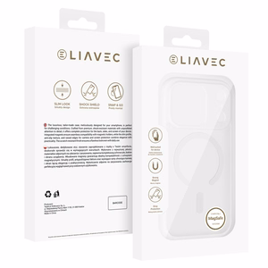 Liavec Soft Ümbris jaoks Iphone 17 Pro valge