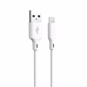 Forever recycling  cable USB-A - Lightning 1,5m 2,4A HDKR12-AL-00 white