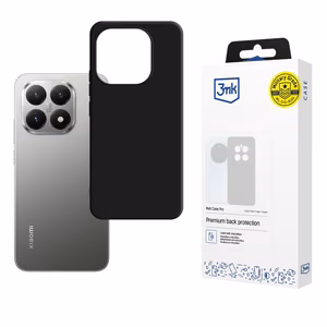 3mk Matt Case Pro ümbris Xiaomi 15T 5G jaoks - must