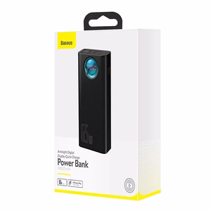 Powerbank Baseus Amblight 30000mAh, 4xUSB, USB-C, 65W (must)