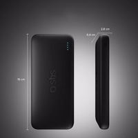 SBS Infinity Power Bank 20000mAh 10W LiFePo₄ USB-A USB-C - must