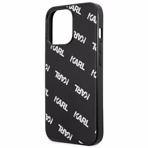 Чехол Karl Lagerfeld Allover для iPhone 13 Pro / iPhone 13 - чёрный