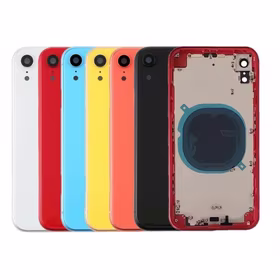 Tagakaas Ühildub iPhone XR full housing / Kollane / OEM