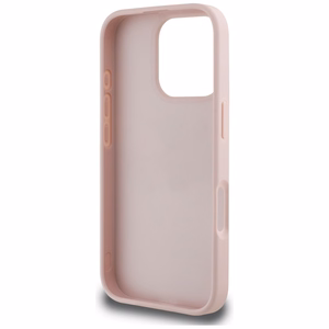 Guess Grained Roses Big 4G logo iPhone 16 Pro Max ümbris - roosa