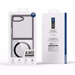 MagSafe'iga ühilduv DUX DUCIS AIMO MAG ümbris SAMSUNG Z Flip 8, must