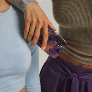 Tech-Protect Lamano MagSafe ümbris Samsung Galaxy S26 jaoks pruun-lilla