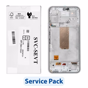ServicePack LCD ekraan SAMSUNG A54 5G A546B valge GH82-31231B