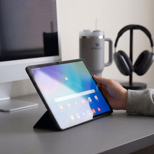Tech-Protect Glass Fit+ 2 karastatud klaasi komplekt mudelile Samsung Galaxy Tab S12+ 12.4"