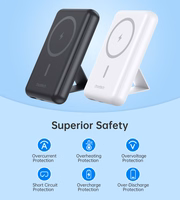 Choetech B662 traadita MagSafe 5000mAh energiapank - must