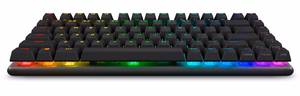 Alienware Pro juhtmevaba mänguklaviatuur USB + RF + Bluetooth must