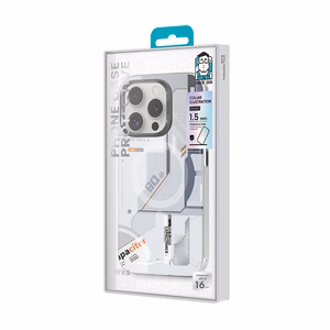 Benks Magnetic Mecha Series Ümbris jaoks Iphone 16 Plus valge