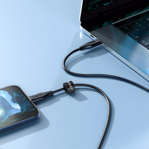 Acefast C3-01 Lightning - USB-C PD кабель 30W 3A 480Mb/s 1.2m - белый