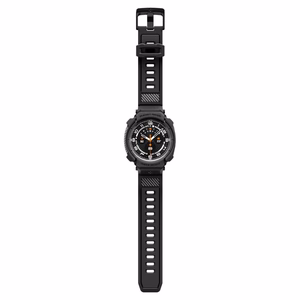 Spigen Rugged Armor Pro ümbrise ja rihma komplekt Samsung Galaxy Watch Ultra 2 (2026) 47 mm kellale – mattmust