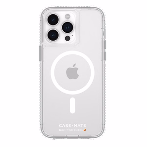 Case-Mate Ultra Tough+ D3O MagSafe ümbris seadmele iPhone 15 Pro Max, läbipaistev