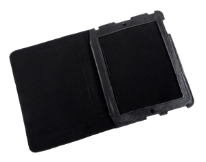 Ehtsast nahast ümbris Apple iPad 2 jaoks, must