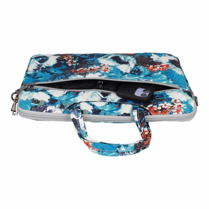 Wonder Briefcase Laptop 15-16 inches valge poppies