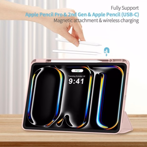 Tech-Protect SC Pen Ümbris jaoks iPad Pro 13” 7 / 8 / 2024-2025 - roosa