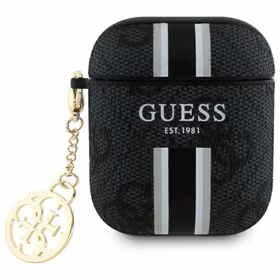 Guess GUA2P4RPSK AirPods 1/2 cover must/must 4G Printed Stripes Charm