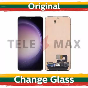 LCD ekraan Samsung S911 S23 must (Renewed: Telemax) raamita