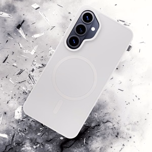 Samsung Galaxy S26 – 3mk Smoke MagCase valge telefoniümbris