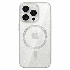 Glitter Magsafe Ümbris jaoks Iphone 16e läbipaistev