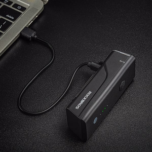 Rockbros 24510003001 eesmine jalgrattatuli 260 lm + USB-C - USB-A kaabel - must