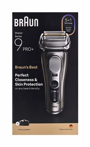 Braun Series 9 Pro+ 9615S – võrkteraga pardel, must/hall